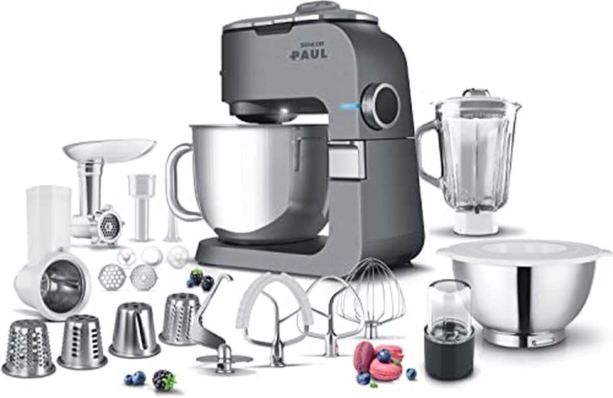 Test du robot pâtissier Sencor Premium 1500W avec accessoires complets