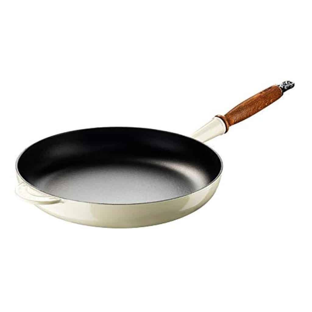 Test : poêle fonte 28 cm crème Le Creuset