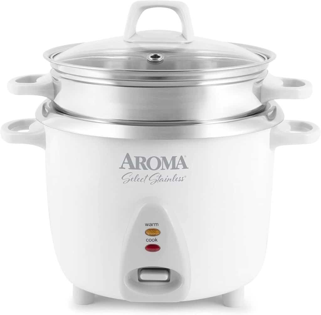 Test Du Cuiseur À Riz Aroma Housewares ARC-757-1SG : efficacité Inoxydable