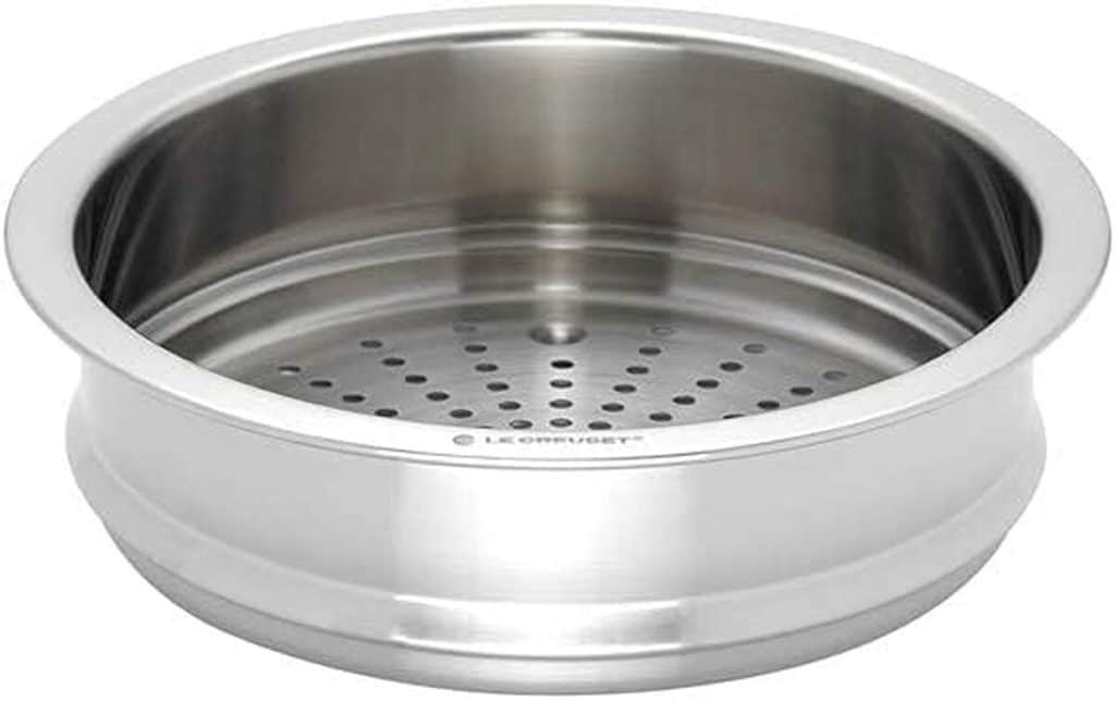 Test du panier vapeur Le Creuset Ø 20 cm inox 3-ply