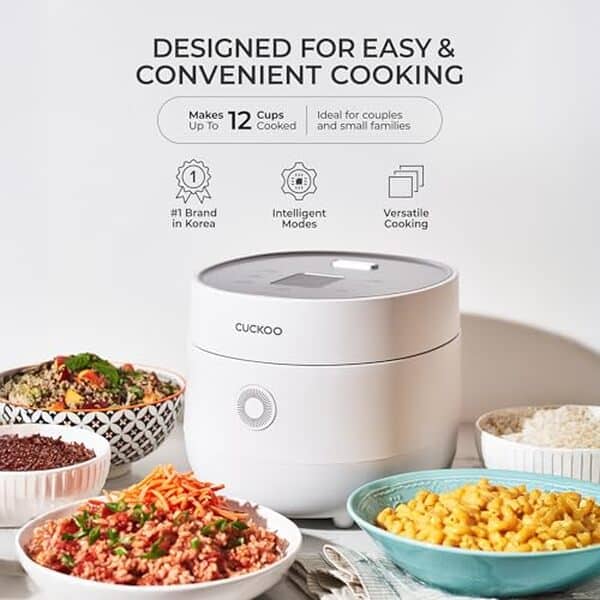Découvrez notre test complet du cuiseur de riz CUCKOO CR-0675FW 6 tasses : performances, fonctionnalités intelligentes et verdict final pour bien choisir. 