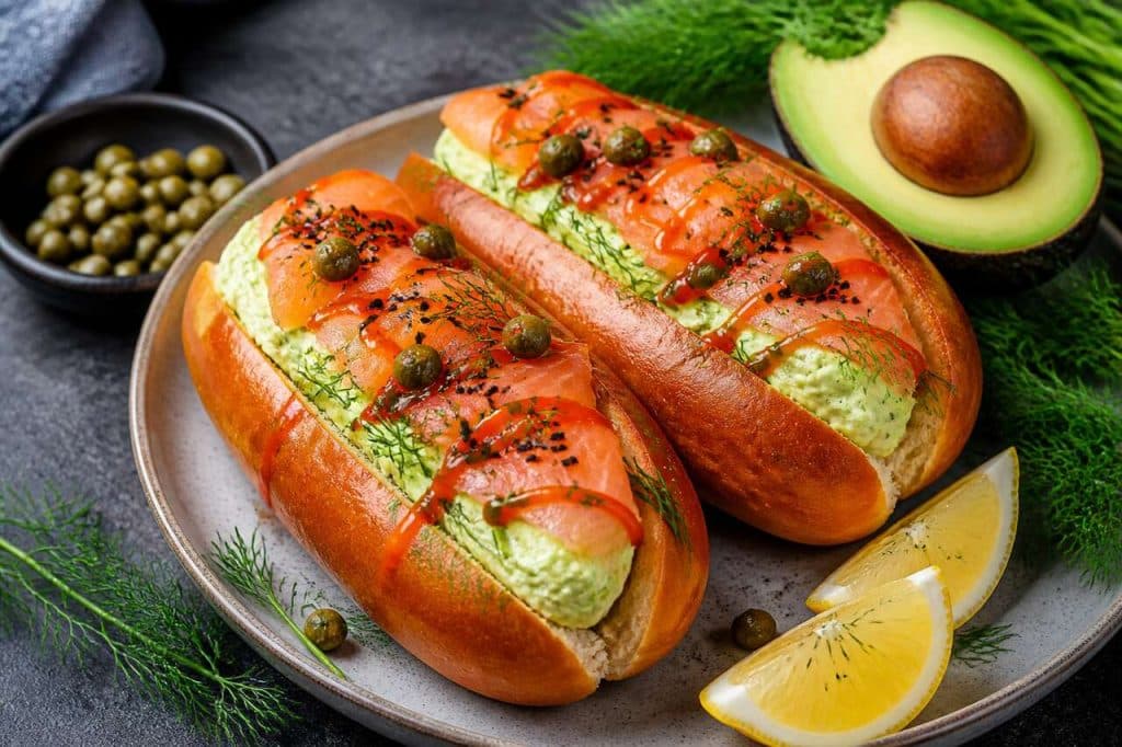 Recette hot-dog au saumon et avocat : astuces et préparation facile