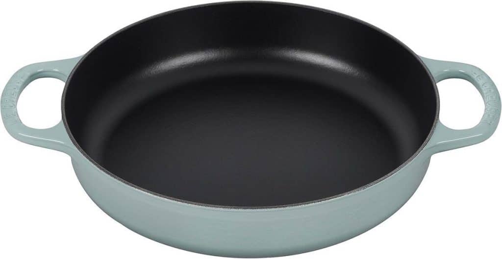 Test : poêle en fonte Le Creuset Signature 28 cm motif sel de mer