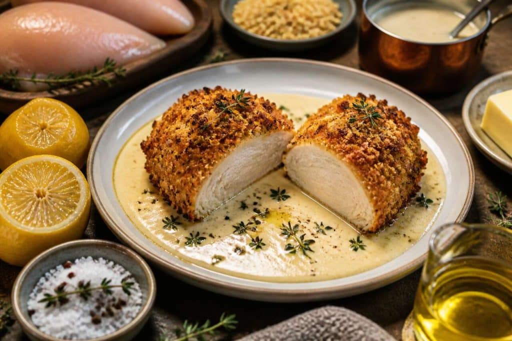 Suprême de volaille en croûte de citron confit : recette gourmande d'hiver