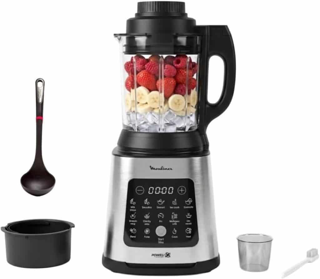 Test du blender chauffant Moulinex Perfectmix Cook 1400 W