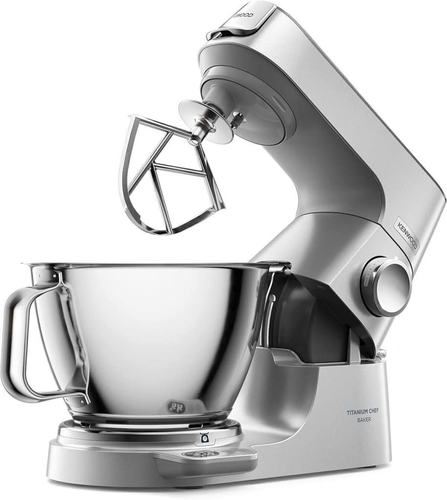 Test du robot pâtissier Kenwood Titanium Chef Baker KVC85.004SI 1200W