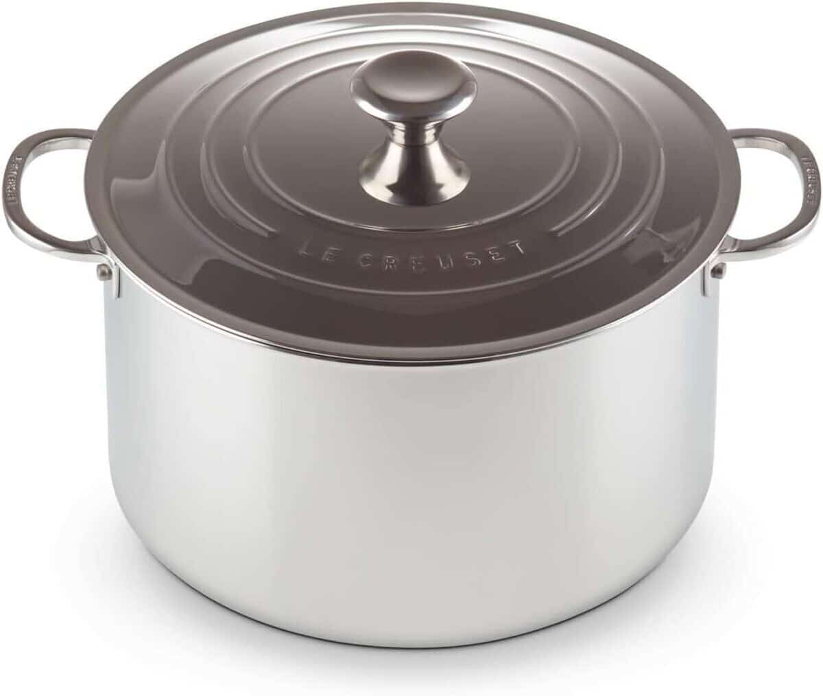 Test : cocotte haute Le Creuset inox signature 24 cm