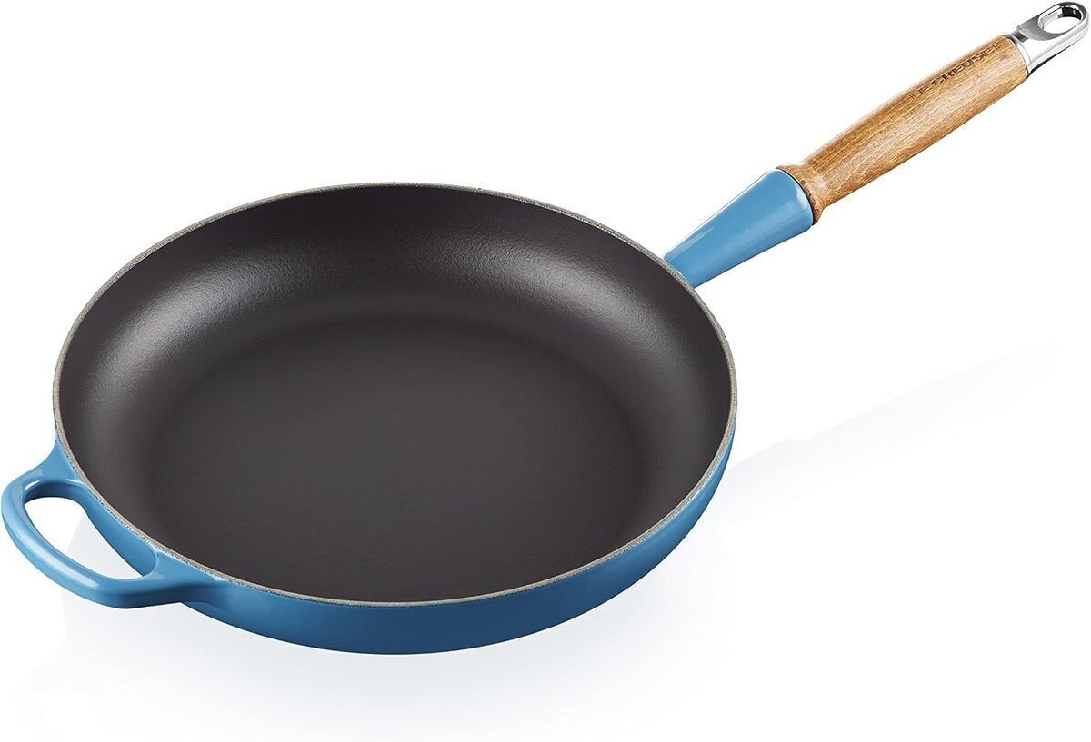 Test : poêle en fonte 28 cm Le Creuset, élégance et performance